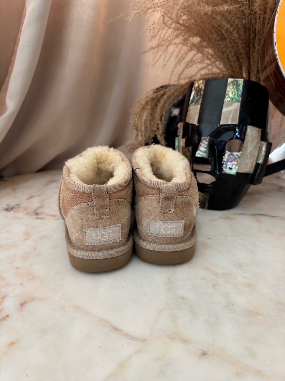 UGG Classic Mini Boots Sand Beige Women’s Size US 4 EU 36
